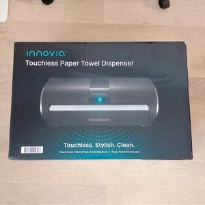 [NIB] Innovia Touchless Paper Towel Dispenser Black